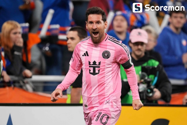 인터 마이애미, MLS컵 동부 콘퍼런스 준결승 4-0으로 결승 진출... 메시, 1골·3AS 평점 10점